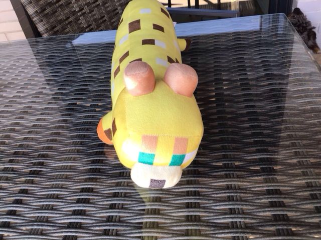 Peluches Minecraft: Creeper & gato