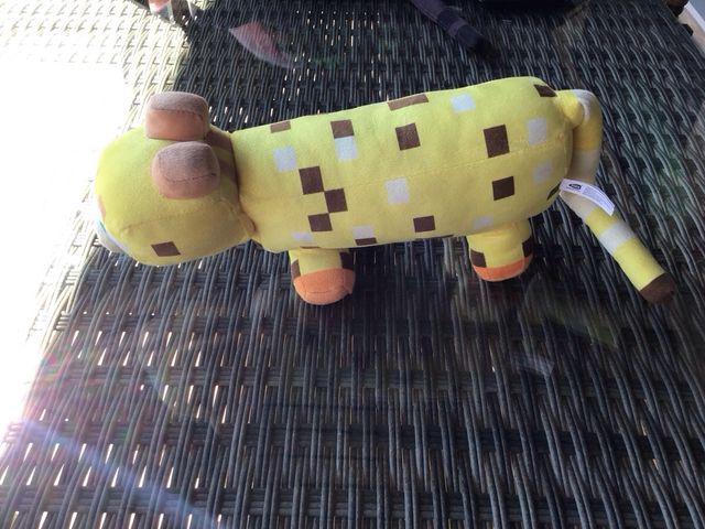 Peluches Minecraft: Creeper & gato