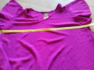 Vestido fucsia fluido talla L
