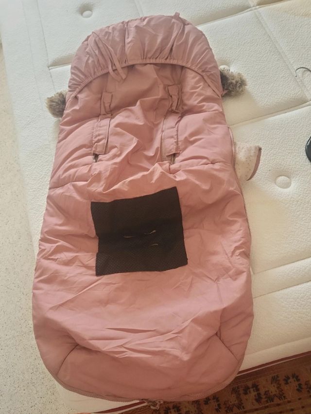 Saco Tuc Tuc bebé rosa