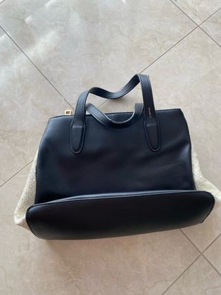 Borsa Carpisa beige e nera