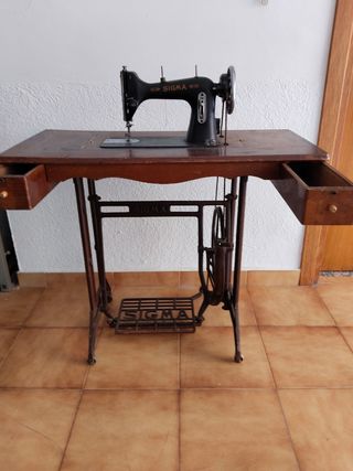 Máquina coser Sigma antigua