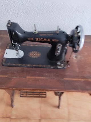 Máquina coser Sigma antigua