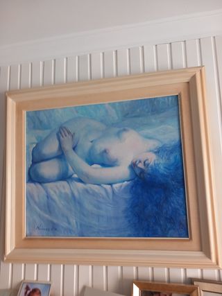 "Mujer dormida "