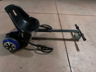 Kart eléctrico Hoverboard mas la silla