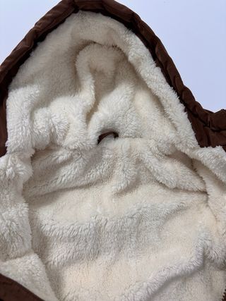 Buzo Nieve Bebé - Forro Polar Marrón