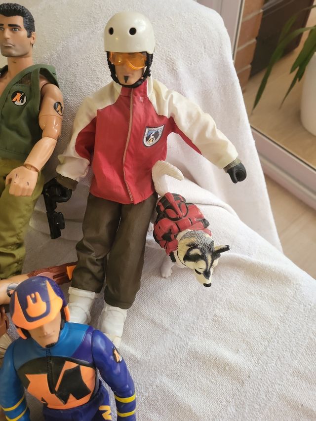 4 Figuras Accion Hombre Aventura