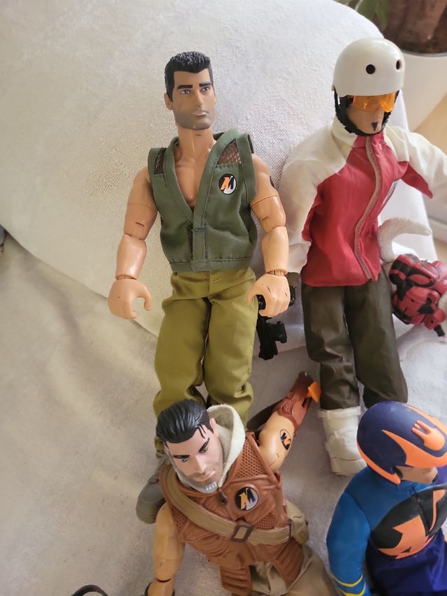 4 Figuras Accion Hombre Aventura