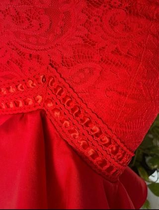 Vestido Flamenca Rojo T.36-38