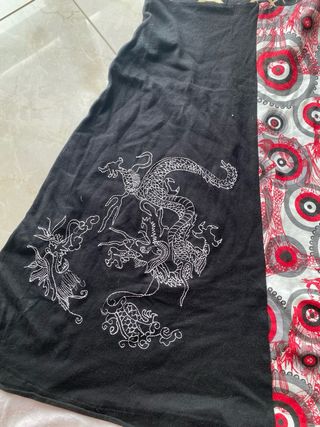 Vestito Desigual - Rosso e Nero