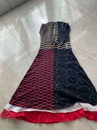 Vestito Desigual - Rosso e Nero