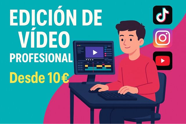 Edicion de video profesional: Tiktok-Reels-Youtube