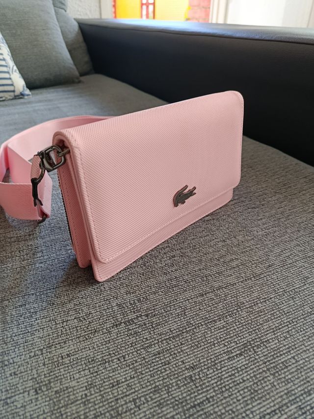 Bolso Lacoste rosa