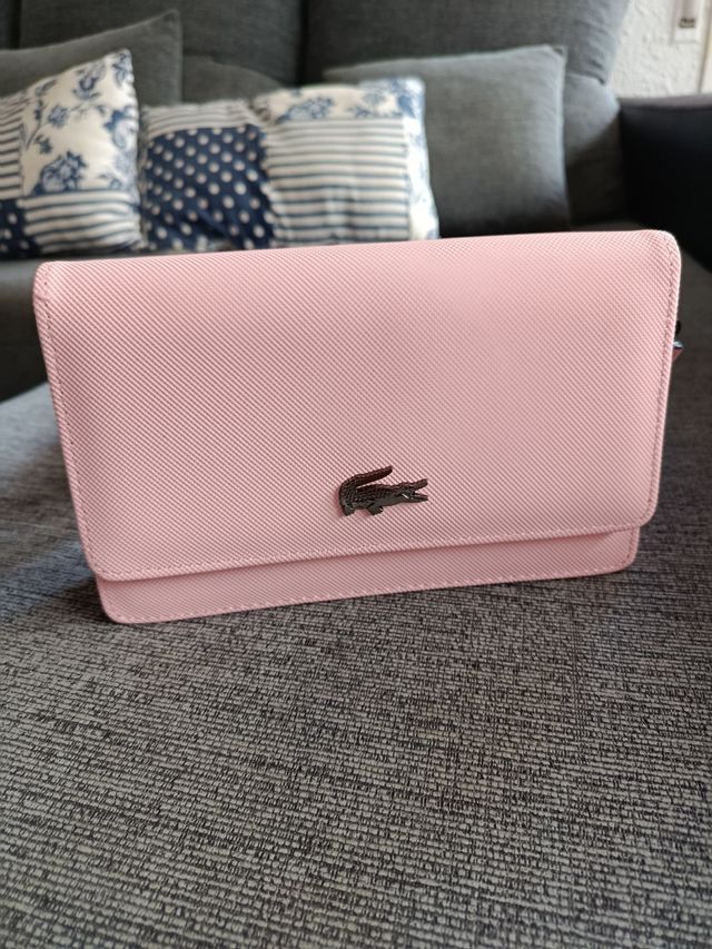 Bolso Lacoste rosa