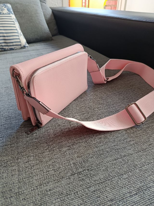 Bolso Lacoste rosa