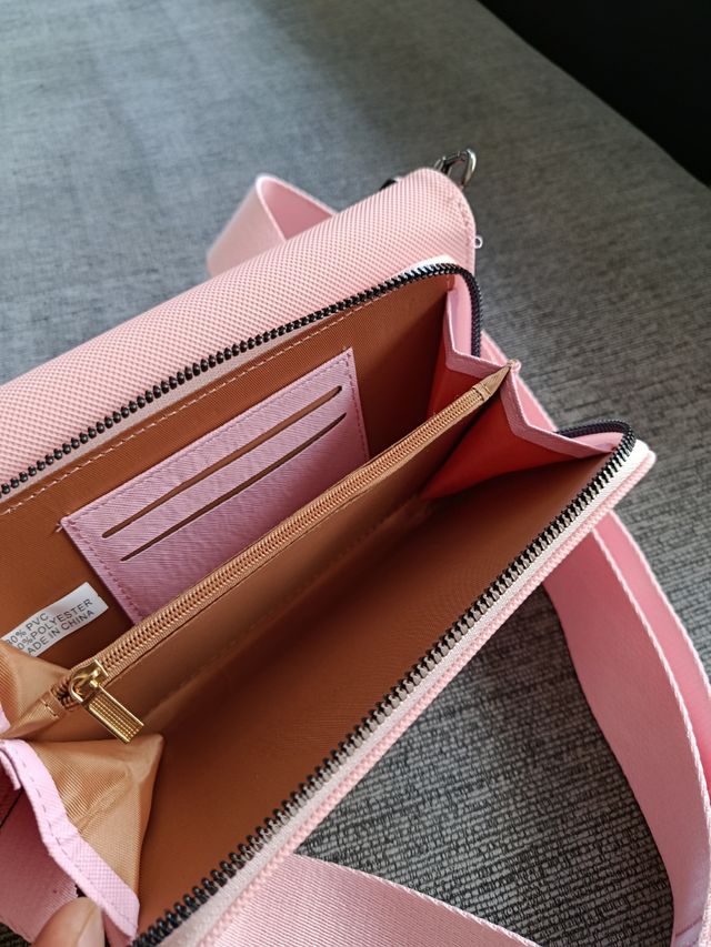 Bolso Lacoste rosa
