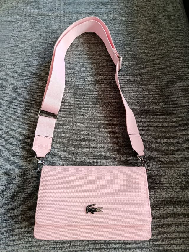 Bolso Lacoste rosa