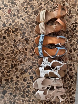 Sandalias cuña 