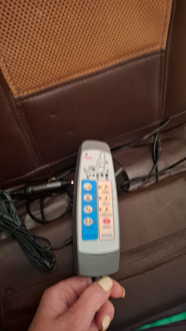 Masajeador espalda con calor