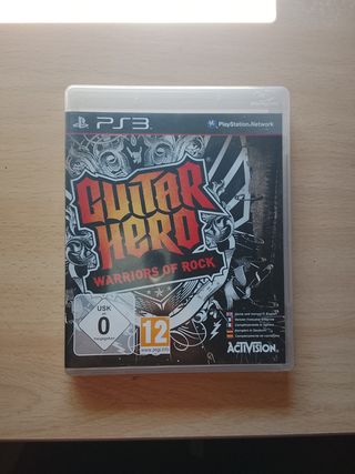 Guitar Hero Warriors of Rock PS3