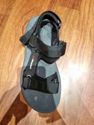 Sandali estivi uomo neri e grigi