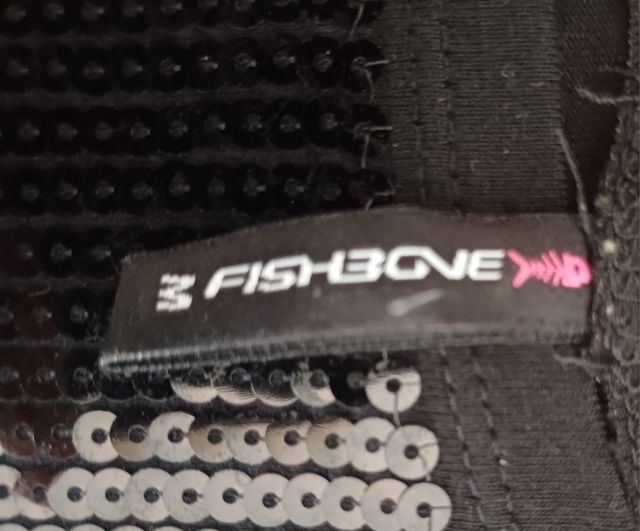 Camiseta negra Fishbone - Talla M