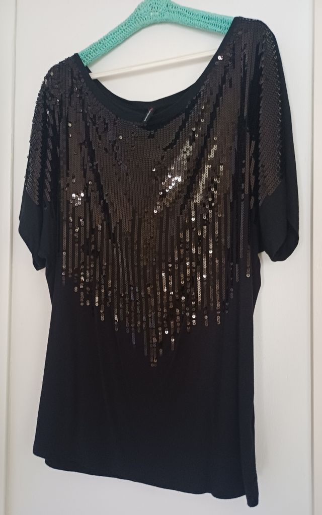 Camiseta negra Fishbone - Talla M