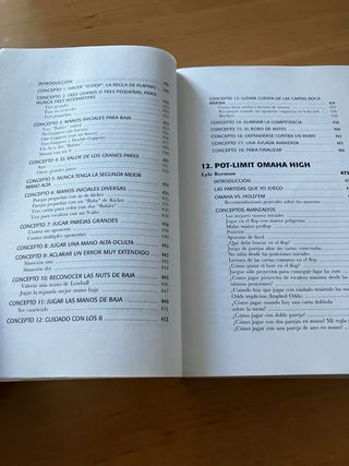 Lote 2 libros poquer (para jugadores serios)