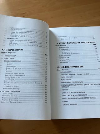 Lote 2 libros poquer (para jugadores serios)