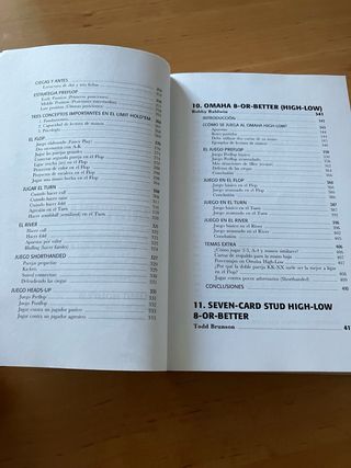 Lote 2 libros poquer (para jugadores serios)