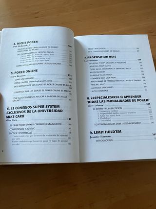 Lote 2 libros poquer (para jugadores serios)
