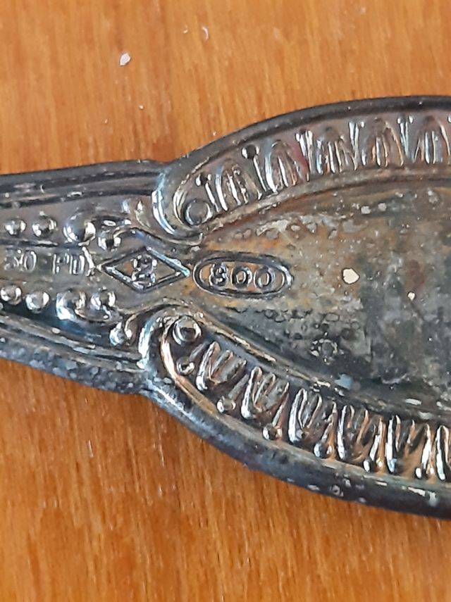 12 Cucchiaini Argento 800