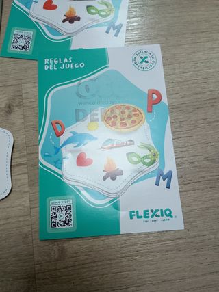 FlexiQ Enlaza Letras juego de mesa
