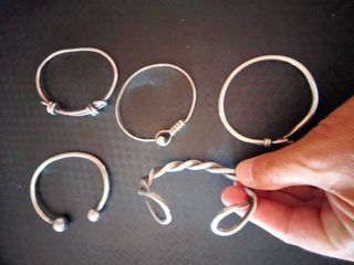 Pulseras plata - 5 piezas jerez de la frontera.
