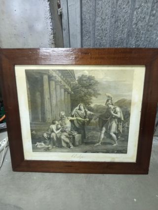 Cuadro antiguo Óleo sobre lienzo
