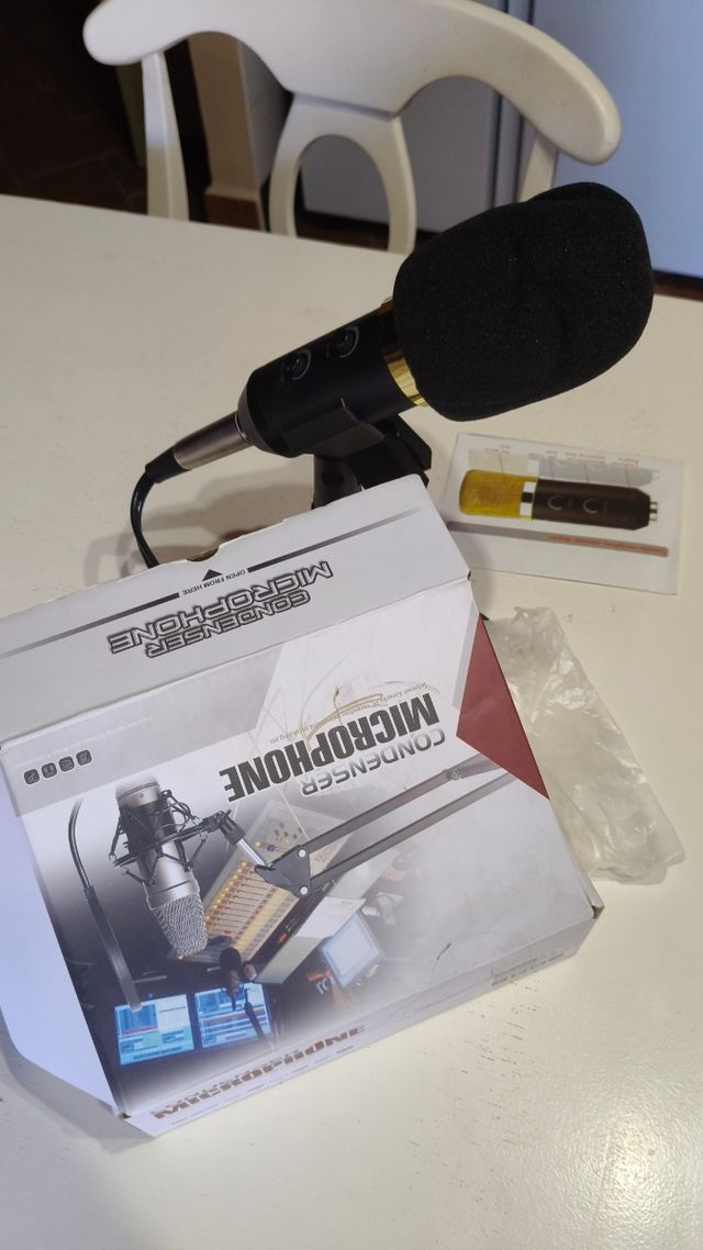 Micrófono Condensador para PC