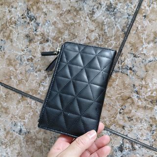 Cartera negra mujer - Tarjetas