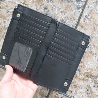 Cartera negra mujer - Tarjetas