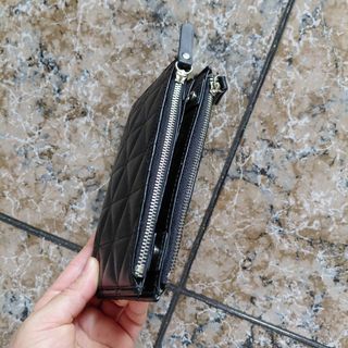 Cartera negra mujer - Tarjetas