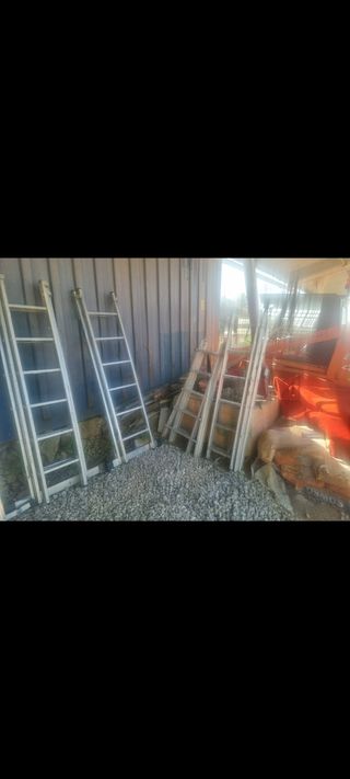 Escaleras aluminio usadas