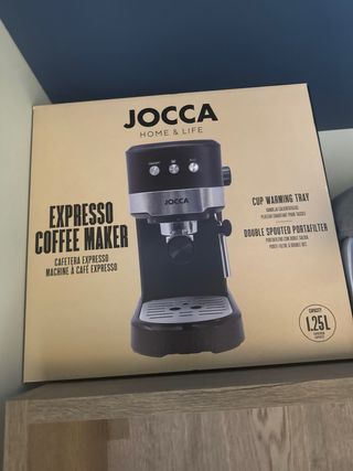 Cafetera Expresso Manual JOCCA 1100W / 20 Bares 