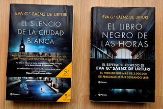 2 Libros de Eva Ga Saénz de Urturi (serie Kraken)