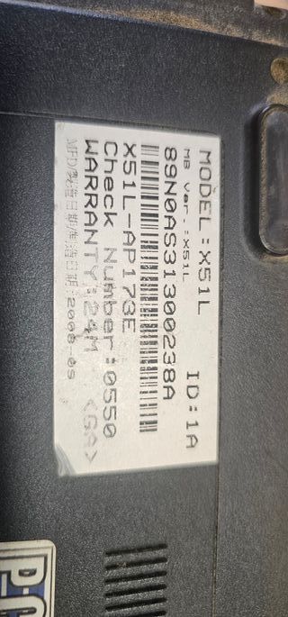 Asus X51L-AP173E Notebook