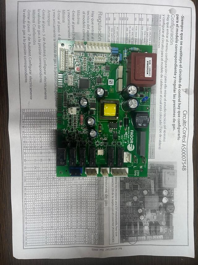 Módulo caldera Fagor AS0007548