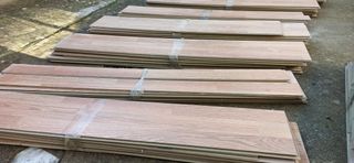 Láminas de suelo laminado aglomerado – lote comple