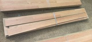 Láminas de suelo laminado aglomerado – lote comple