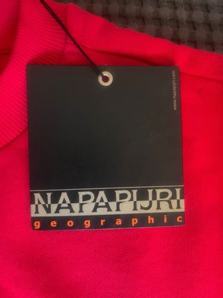 Sudadera Napapijri roja - Talla L