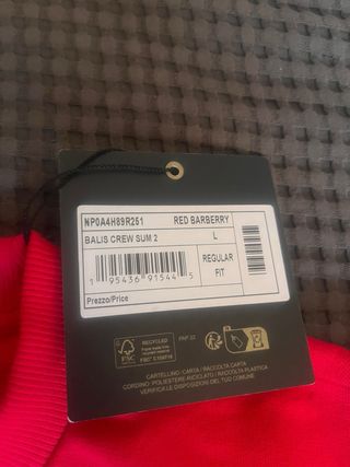 Sudadera Napapijri roja - Talla L