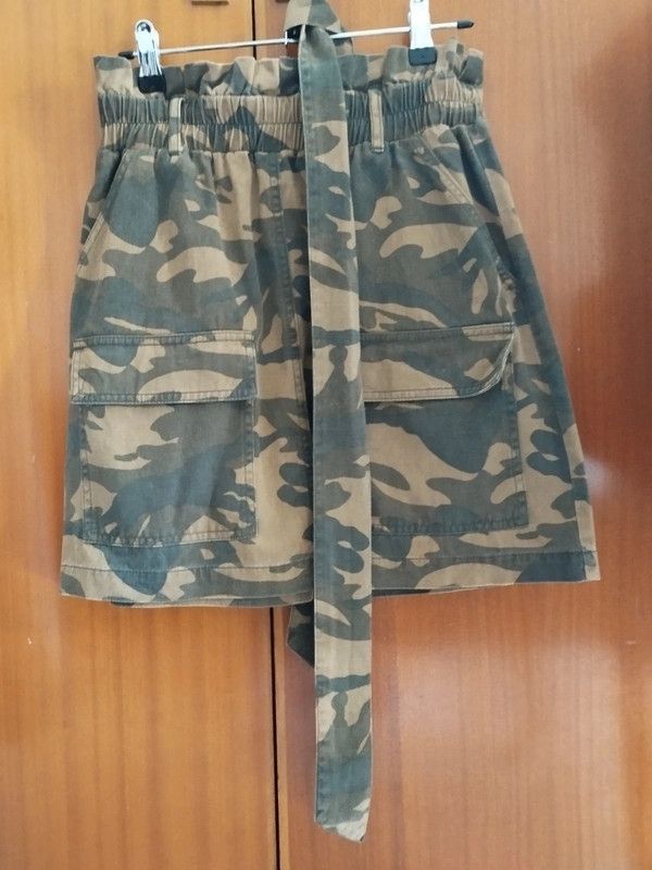 Mini Falda Militar camuflaje