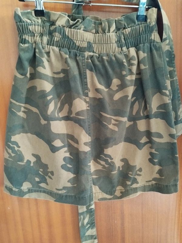 Mini Falda Militar camuflaje